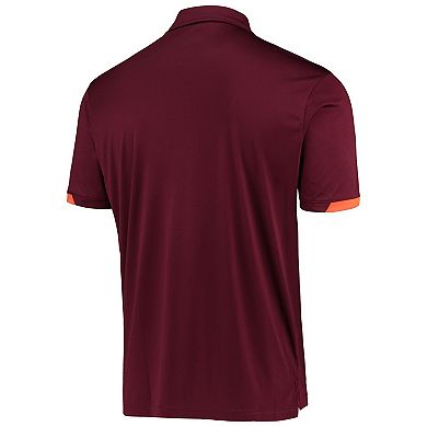 Men's Colosseum Maroon Virginia Tech Hokies Santry Lightweight Polo