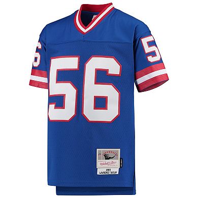 Youth Mitchell & Ness Lawrence Taylor Royal New York Giants 1986 Legacy Retired Player Jersey