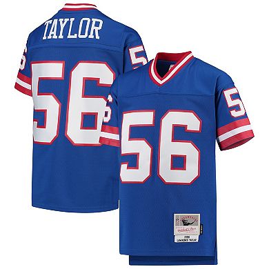Youth Mitchell & Ness Lawrence Taylor Royal New York Giants 1986 Legacy Retired Player Jersey