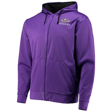 Men's Dunbrooke Purple/Black Baltimore Ravens Apprentice Full-Zip Hoodie