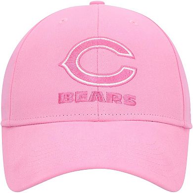 Girls Youth '47 Pink Chicago Bears Rose MVP Adjustable Hat