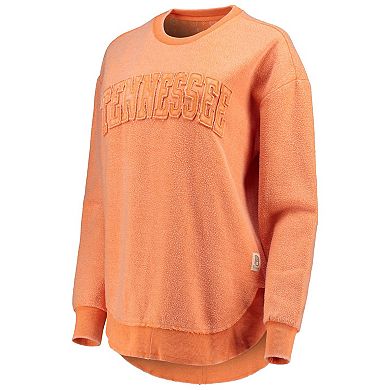 Women's Pressbox Tennessee Orange Tennessee Volunteers Ponchoville Pullover Sweatshirt