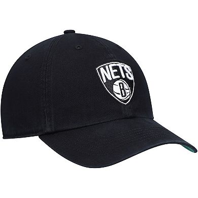 Men's '47 Black Brooklyn Nets Team Franchise Fitted Hat