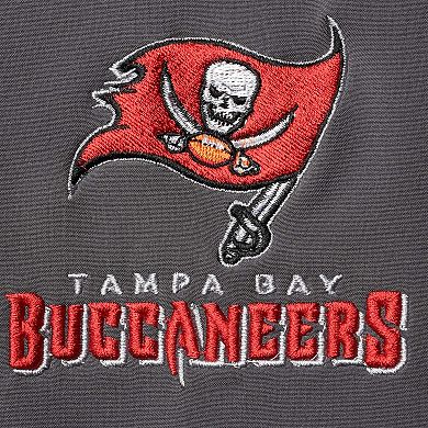 Men's Dunbrooke Pewter Tampa Bay Buccaneers Big & Tall Sonoma Softshell Full-Zip Jacket