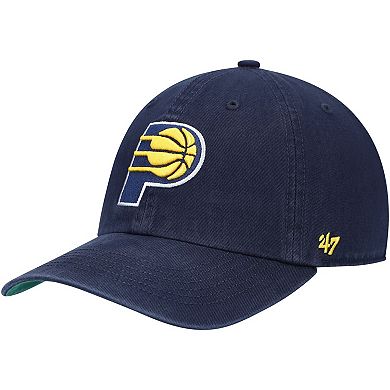 Men's '47 Navy Indiana Pacers Team Franchise Fitted Hat