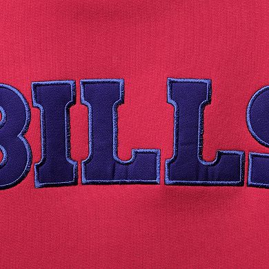 Men's Royal/Red Buffalo Bills Big & Tall Pullover Hoodie