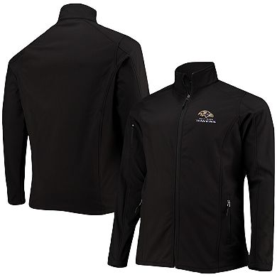Men's Dunbrooke Charcoal Baltimore Ravens Big & Tall Sonoma Softshell Full-Zip Jacket