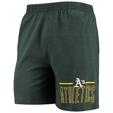 Men's Concepts Sport Green/Gold Oakland Athletics Meter T-Shirt and Shorts Sleep Set
