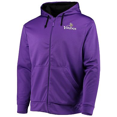 Men's Dunbrooke Purple/Black Minnesota Vikings Apprentice Full-Zip Hoodie
