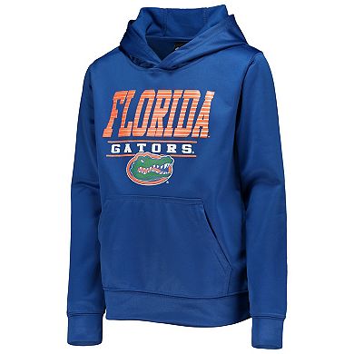 Youth Royal Florida Gators Fast Pullover Hoodie