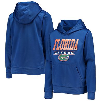 Youth Royal Florida Gators Fast Pullover Hoodie