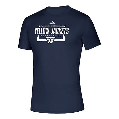 Men's adidas Navy Georgia Tech Yellow Jackets Fastboard Creator T-Shirt