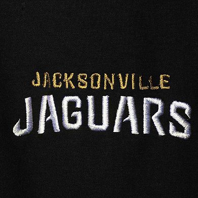 Men's Dunbrooke Black Jacksonville Jaguars Shag Tri-Blend Full-Zip Raglan Hoodie
