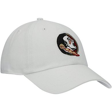 Women's '47 White Florida State Seminoles Miata Clean Up Logo Adjustable Hat