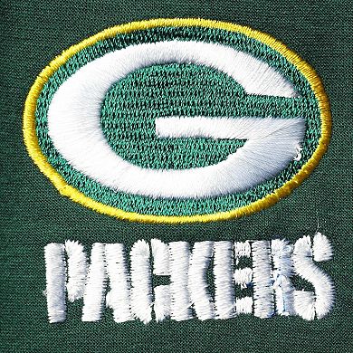 Men's Dunbrooke Green Green Bay Packers Shag Tri-Blend Full-Zip Raglan Hoodie