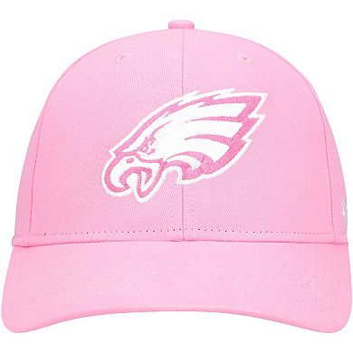 Girls Youth '47 Pink Philadelphia Eagles Rose MVP Adjustable Hat