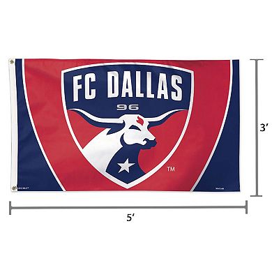 WinCraft FC Dallas 3' x 5' Deluxe Single-Sided Flag