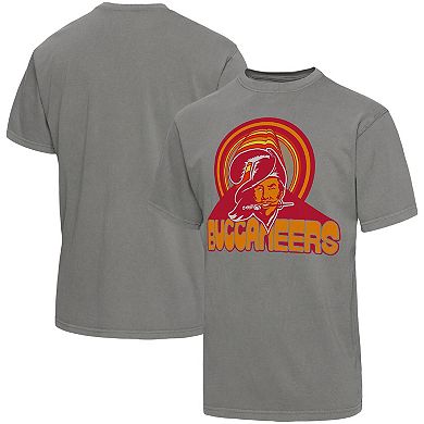 Men's Junk Food Graphite Tampa Bay Buccaneers Wonderland Infinity Vibe T-Shirt