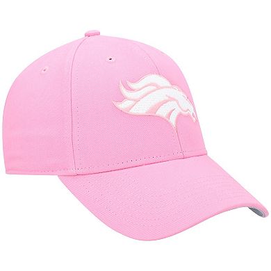 Girls Youth '47 Pink Denver Broncos Rose MVP Adjustable Hat