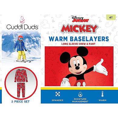 Disney's Mickey Mouse Toddler Boy Baselayer Set by Cuddl Duds®