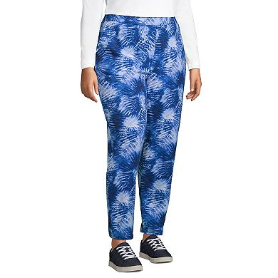 Plus Size Lands' End Serious Sweats Ankle Sweatpants