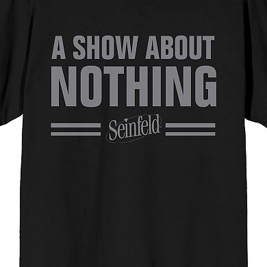 Men's Seinfeld A Show About Nothing Tee