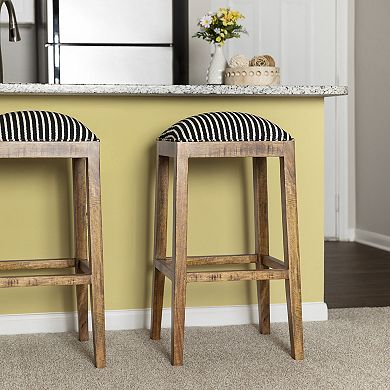 Milly Striped Bar Stool