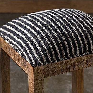 Milly Striped Bar Stool