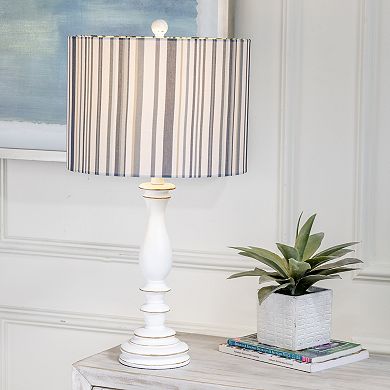 Maribelle Striped Table Lamp