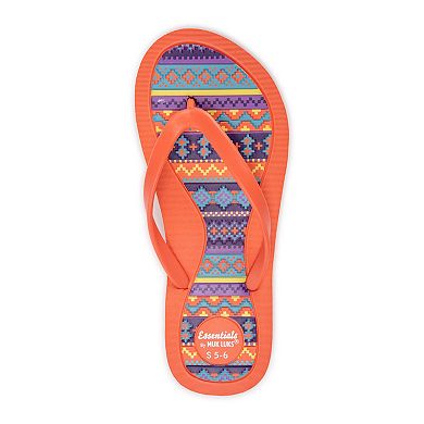 Essentials by MUK LUKS Peri Women's Flip Flop Sandals