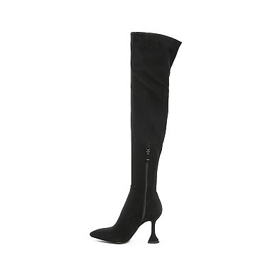 London Rag Brandy Women's Thigh-High Boots