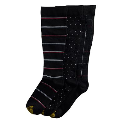 Men's GOLDTOE® 3-Pack Mild Compression OTC Socks
