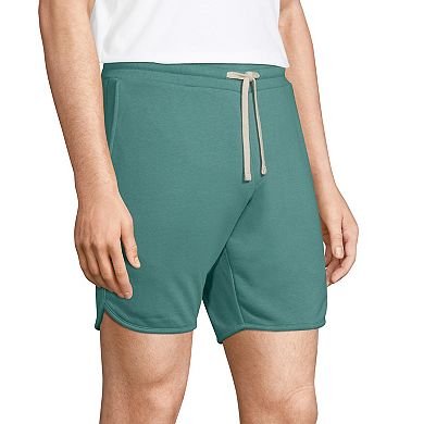 Men's Lands' End Solid French Terry Shorts