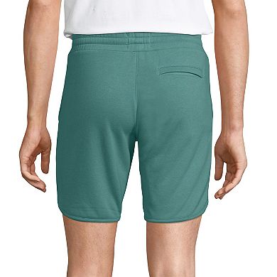 Men's Lands' End Solid French Terry Shorts