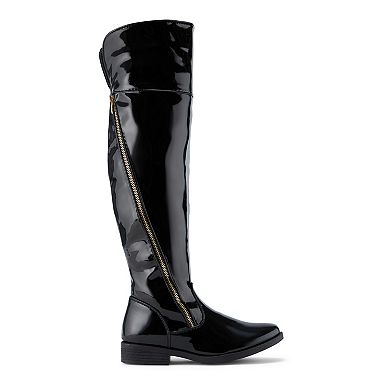 Henry Ferrera Marsala Belt Women's Chelsea Rain Boots