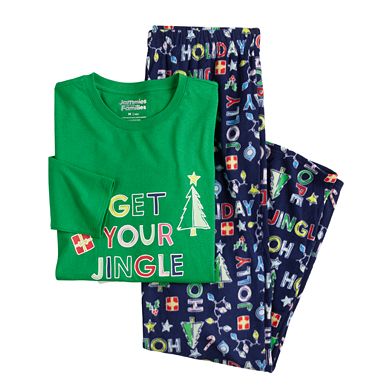 Men's Jammies For Your Families® Get Your Jingle On Top and Bottoms Pajama Set