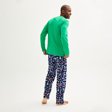 Men's Jammies For Your Families® Get Your Jingle On Top and Bottoms Pajama Set