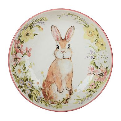 Certified International Easter Garden Serving Bowl