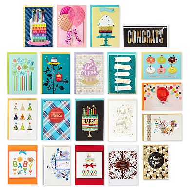 Hallmark Handmade 20-Count All Occasion Boxed Greeting Card Assortment