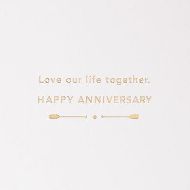 Hallmark Signature Oars "Love" Anniversary Card