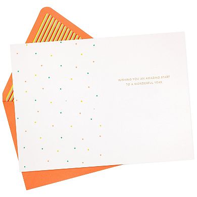 Hallmark Signature Birthday Card (Wonderful Year) Greeting Card