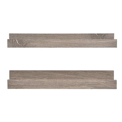 Sonoma Goods For Life Gray Ledge Shelf Wall Decor 2-piece Set