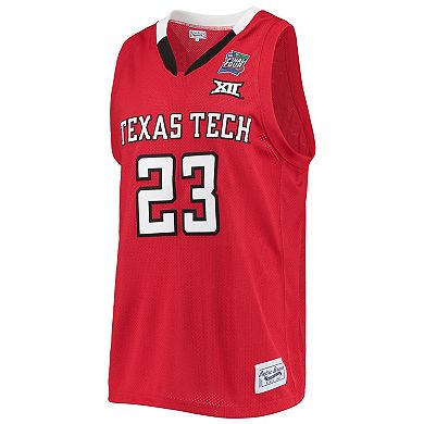 Men's Original Retro Brand Jarrett Culver Red Texas Tech Red Raiders Alumni Commemorative Replica Basketball Jersey