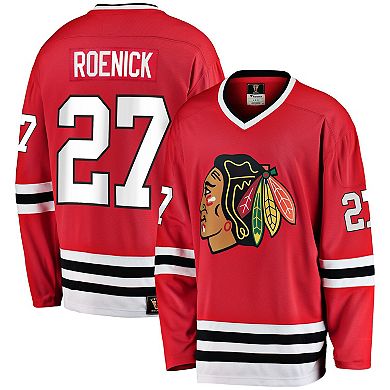 Men's Fanatics Branded Jeremy Roenick Red Chicago Blackhawks Premier Breakaway Retired Player Jersey