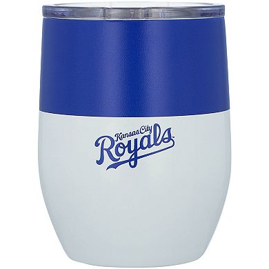 Kansas City Royals 16oz. Colorblock Stainless Steel Curved Tumbler