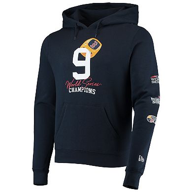 Men's New Era Navy Boston Red Sox Count the Rings Pullover Hoodie