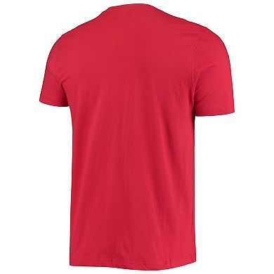 Men's New Era Red St. Louis Cardinals City Cluster T-Shirt