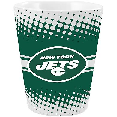 New York Jets 2oz. Full Wrap Collectible Shot Glass