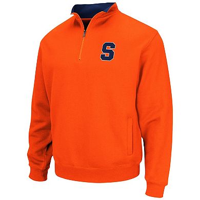 Men's Colosseum Orange Syracuse Orange Tortugas Team Logo Quarter-Zip Jacket