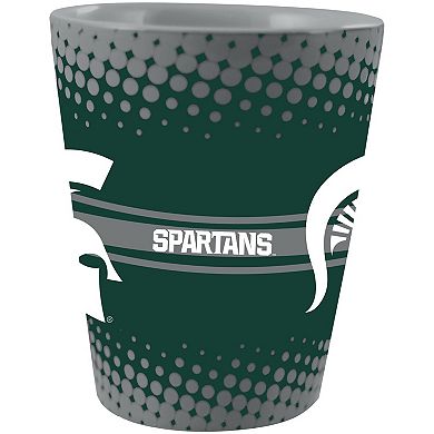 Michigan State Spartans Full Wrap Collectible Glass